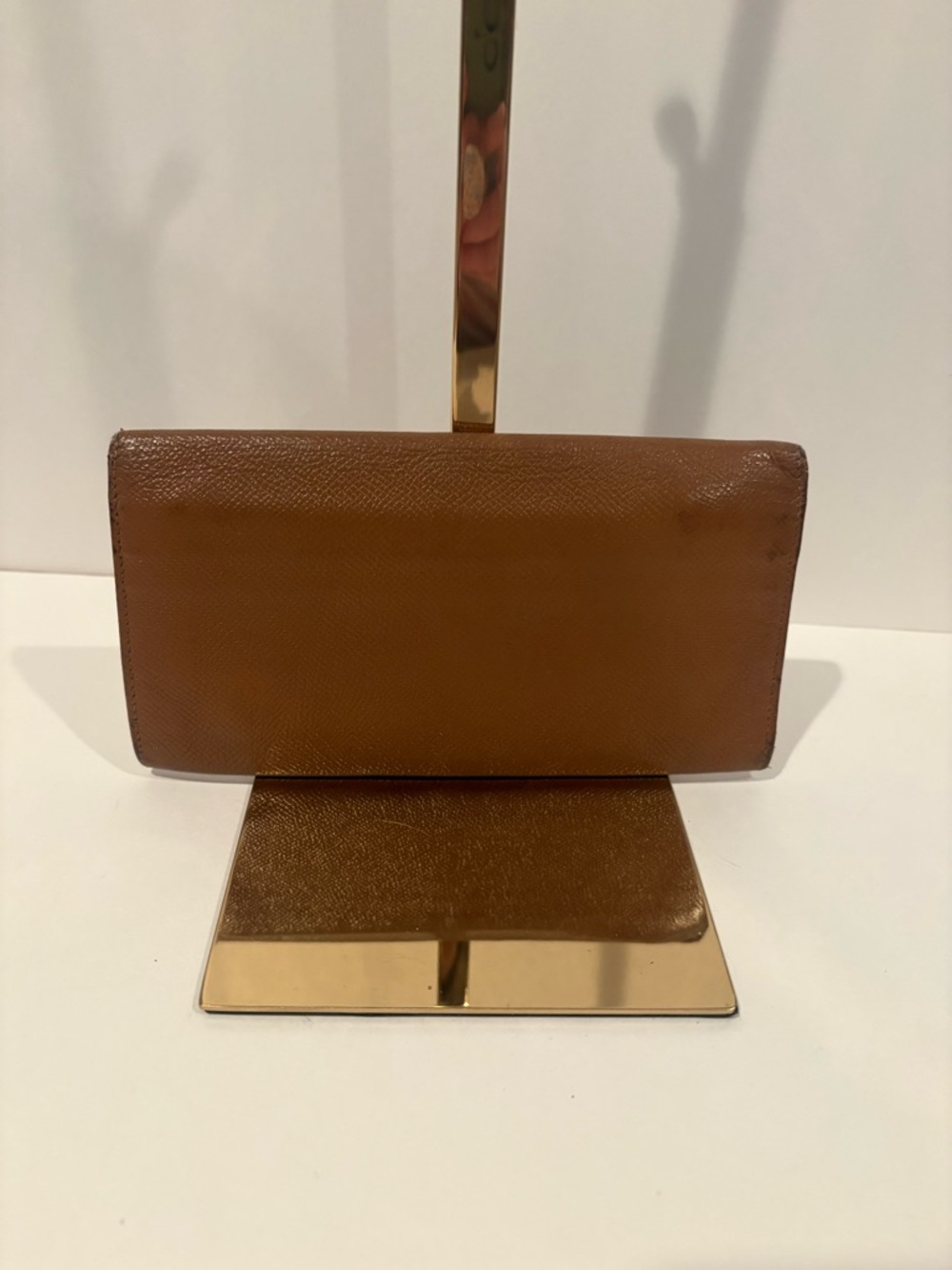 Blvgari brown leather long wallet - Picture 3 of 12